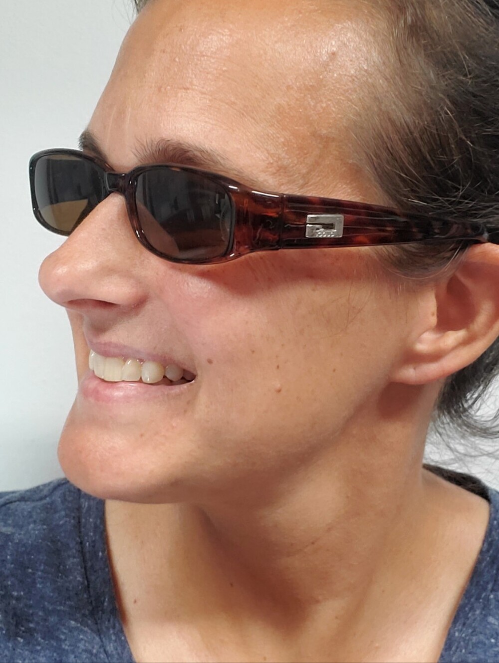 Gucci Sunglasses Luxery Fashion Tortoise Shell Classic Minimalist Office Siren - Picture 8 of 10